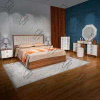 تخت و سرویس خواب دونفره پارسیک206|تخت و سرویس خواب|اصفهان, شاهزید|دیوار