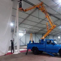 اجاره وانت بالابر جرثقیل سبددار نیسان لجور نفربر