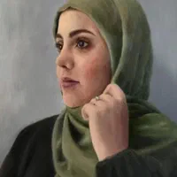 سفارش تابلو نقاشی حرفه‌ای چهره رنگ روغن و سیاه‌قلم|تابلو، نقاشی، عکس|قم, نیروگاه|دیوار