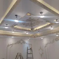 گچ کار گچکاری ابزار کاشی کاری تیغه سیمان پذیرفته|خدمات پیشه و مهارت|اسلام‌شهر, |دیوار