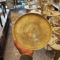 سینی برنز یا برنزی جهیزیه|صنایع دستی و سایر لوازم تزئینی|تبریز, |دیوار