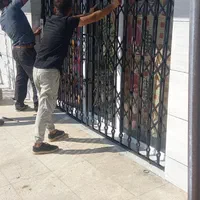 حفاظ آکاردئون .آکاردیونی .درب اکاردونی|مصالح و تجهیزات ساختمان|شیراز, شهرک گلستان شمالی|دیوار