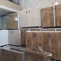 کابینت اماده بدنه فلزی درب چوبی|مصالح و تجهیزات ساختمان|تبریز, |دیوار