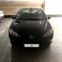 پژو 206 تیپ ۲،مدل ۱۳۹۰،بدون رنگ و نقطه درحد خشک|خودرو سواری و وانت|تهران, پاسداران|دیوار