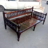 عمده فروشی تخت سنتی‌ 4 نفره ساده|مبلمان خانگی و میز عسلی|تهران, شهرک شریفی|دیوار