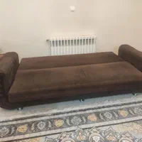 مبل ۵ نفره تختخواب شو و باکس دار|مبلمان خانگی و میز عسلی|کرج, کوی کارمندان شمالی|دیوار