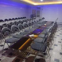 اجاره صندلی تاشو میزشام وعسلی ودیس کرایچی صالحی