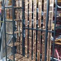 رگال ویترین چوبی و فلزی فروشگاهی 100/200