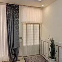 پرده با شال طلاکوب شیک