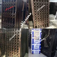بیواسطه خریدکنید/درب حفاظ آکاردیونی قفل مخفی/ ریلی|مصالح و تجهیزات ساختمان|تهران, آذری|دیوار