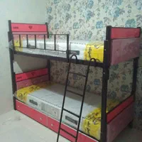 تخت دوطبقه فلزی  کیتی|تخت و سرویس خواب|مشهد, رسالت|دیوار