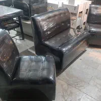 مبل دونفر چرمی|مبلمان اداری|مشهد, نوید|دیوار