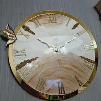 ساعت دیواری دست ساز طرح پروانه|ساعت دیواری و تزئینی|تهران, مجیدیه|دیوار