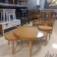 میز جلومبلی و میز عسلی مبل مدل/گرد لبه دار|مبلمان خانگی و میز عسلی|تهران, نعمت‌آباد|دیوار