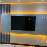 تی وی وال پارکت ترمووال قرنیز|مصالح و تجهیزات ساختمان|فردیس, |دیوار