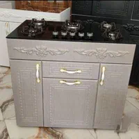 اجاق گاز ۵شعله شیشه کابینتی / گارانتی ۲۴ماهه