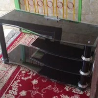 میز تلویزیون شیشه ای