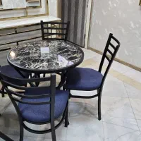 صندلی مبل رستورانی کافی شاپی کترینگ غذا نیم ست باغ|میز و صندلی غذاخوری|مشهد, عبادی|دیوار