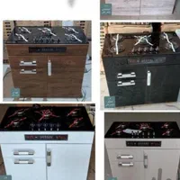 اجاق گاز فر نما گارانتی دار  شیشه ای مدل satisaan|اجاق گاز و لوازم برقی پخت‌وپز|رشت, رشتیان|دیوار