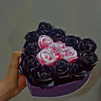 رز روبانی / باکس گل / دسته گل|گل مصنوعی|ری, |دیوار
