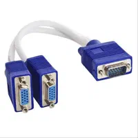 تبدیل ۱ به ۲ VGA  ا  تبدیل 1 به 2 وی‌جی‌ای