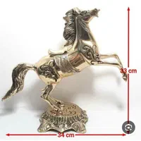 اسب برنزی برنجی سایز بزرگ و سنگین