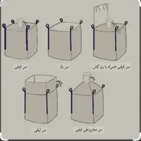 big bag(*جامبوبگ *) سرمخروطی قیفی گونی خیلی بزرگ|عمده‌فروشی|ری, |دیوار