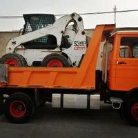 بابکت خاور کمپرسی حمل نخاله مینی لودرمخلوط ناخاله