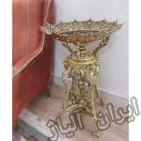 کنار سالنی کنارسالنی میوه گنجه میزتلویزیون برنجی|صنایع دستی و سایر لوازم تزئینی|مشهد, طلاب|دیوار