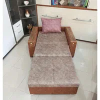 مبل تختخوابشو بدنه استیل/تختشو یکنفره صادراتی/کمجا|مبلمان خانگی و میز عسلی|کرمانشاه, |دیوار