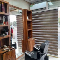 فروش پرده زبرا کارخانه مغازه‌ رستوران ۹۹۱۱|پرده، رانر، رومیزی|قم, زاویه|دیوار