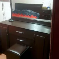 تختخواب ۲ نفره با آینه و کنسول