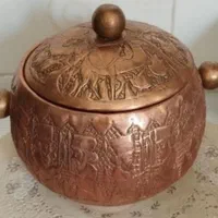 ظرف مسی|ظروف سرو و پذیرایی|رشت, جماران|دیوار