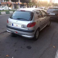 پژو 206 تیپ 2 مدل 1384|خودرو سواری و وانت|رشت, معلم|دیوار