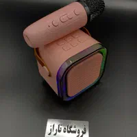 اسپیکر شارژی میکروفن دار مدل K12 رقص نور RGB|پخش‌کننده همراه|کرج, گلشهر|دیوار