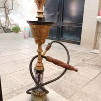 قلیان برنجی طعم دوسیب