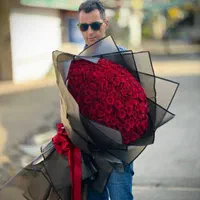 گل رز هلندی چین روز از گلخونه