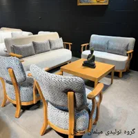 خرید مستقیم مبل شرکتی از درب کارخانه+مدل وی چستر|مبلمان خانگی و میز عسلی|آبیک, |دیوار
