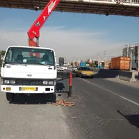 جرثقیل ۳تن حمل ونقل کانکس دستگاه همراه با سبد.|خدمات حمل و نقل|نسیم‌شهر, |دیوار