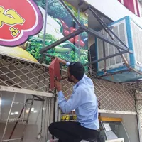 جوشکار سیار حتی یک خال ،پایه کولر،حفاظ،جاقفلی،لولا