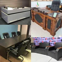 میز اداری تنوع بالا صندلی نیم ست|دفتر کار|تهران, شهرک ولیعصر جنوبی|دیوار