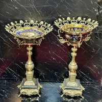 کنارسالنی نوع فلز برنز چینی اصل طلاکوب|صنایع دستی و سایر لوازم تزئینی|ری, ملکآباد|دیوار