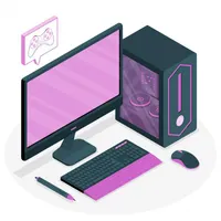 چاپ فنری سیمی پرس نصف مغازه+آموزش خدمات کامپیوتری