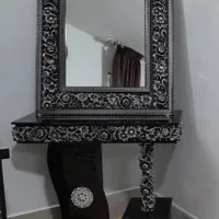 اینه و پایه کاملا سالم و بدون زدگی
