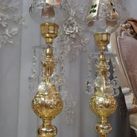 شمعدان طرح چک کریستال|صنایع دستی و سایر لوازم تزئینی|تهران, دولاب|دیوار