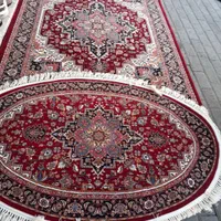 فرش هریس اکریلیک بیضی ۲/۲۵×۱/۵متر ست کامل|فرش|تبریز, |دیوار