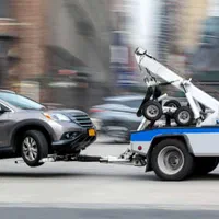 یدک کش چرخگیر شبانه روزى امداد خود رو جرثقیل