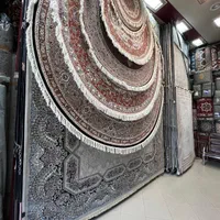 فرش گرد ماشینی نادر تبریز طرح ماهی 3 متری|فرش|تبریز, |دیوار