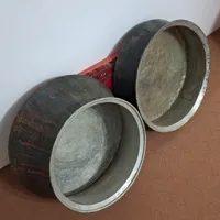 تشت و دیگ مسی|ظروف پخت‌وپز|فردوس (خراسان), |دیوار