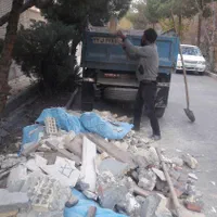 حمل نخاله باکارگر.بدون کارگر.(کل اصفهان)